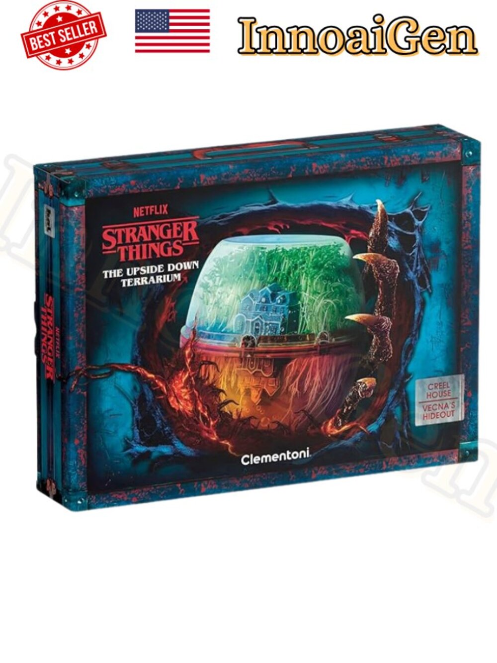 Clementoni Stranger Things The Upside Down Terrarium Creel House Kit NIB New